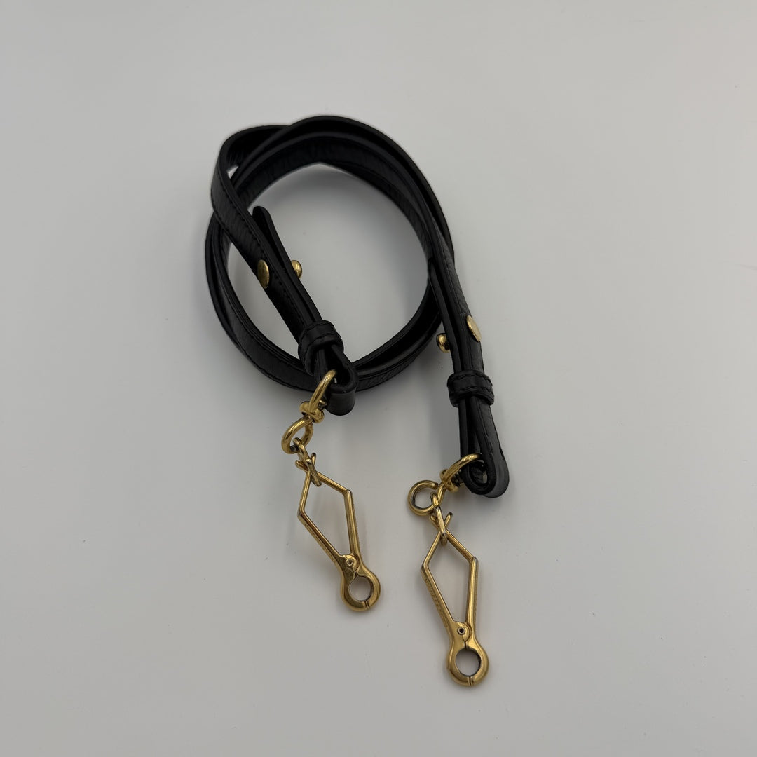 Miu Miu Mini Vitello Black Handbag