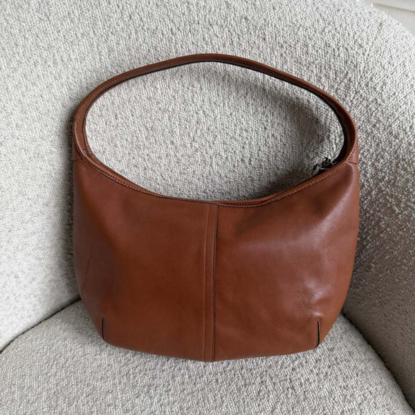 Coach Mini Ergo Hobo Leather Brown Shoulder Bag