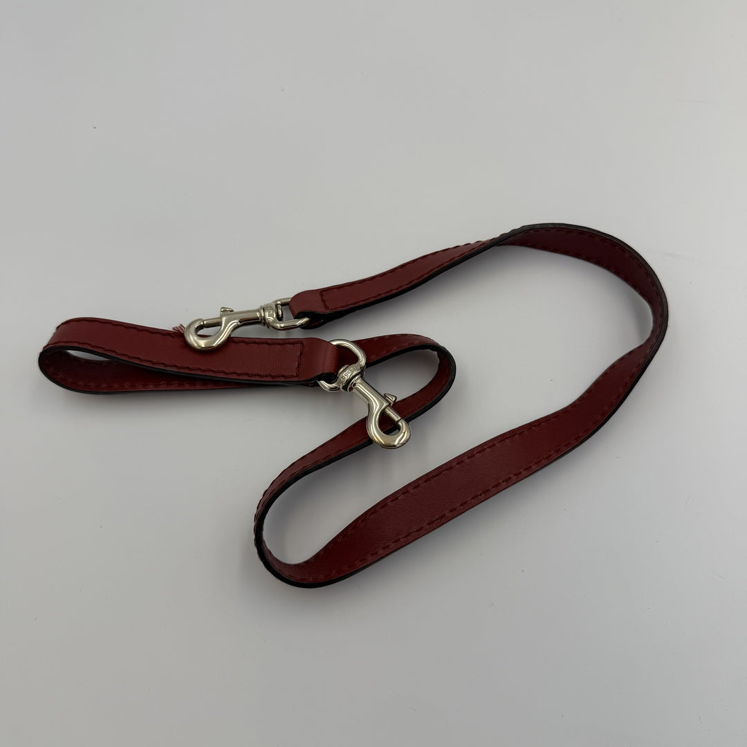 Gucci Guccissima Sukey Leather Red Tote Bag
