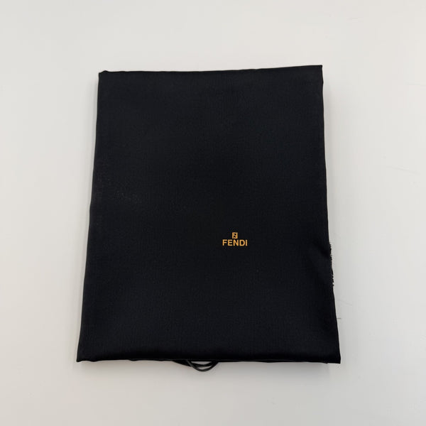 Fendi Zucchino Brown Shoulder Bag