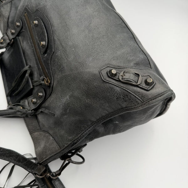 2009 Balenciaga Classic City Leather Black Bag