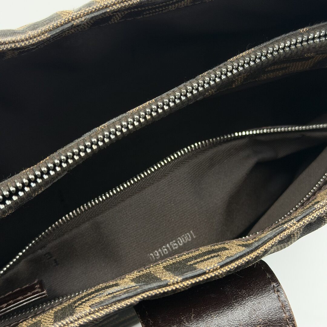 Fendi Mamma Baguette Zucca Shoulder Bag