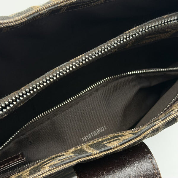 Fendi Mamma Baguette Zucca Shoulder Bag