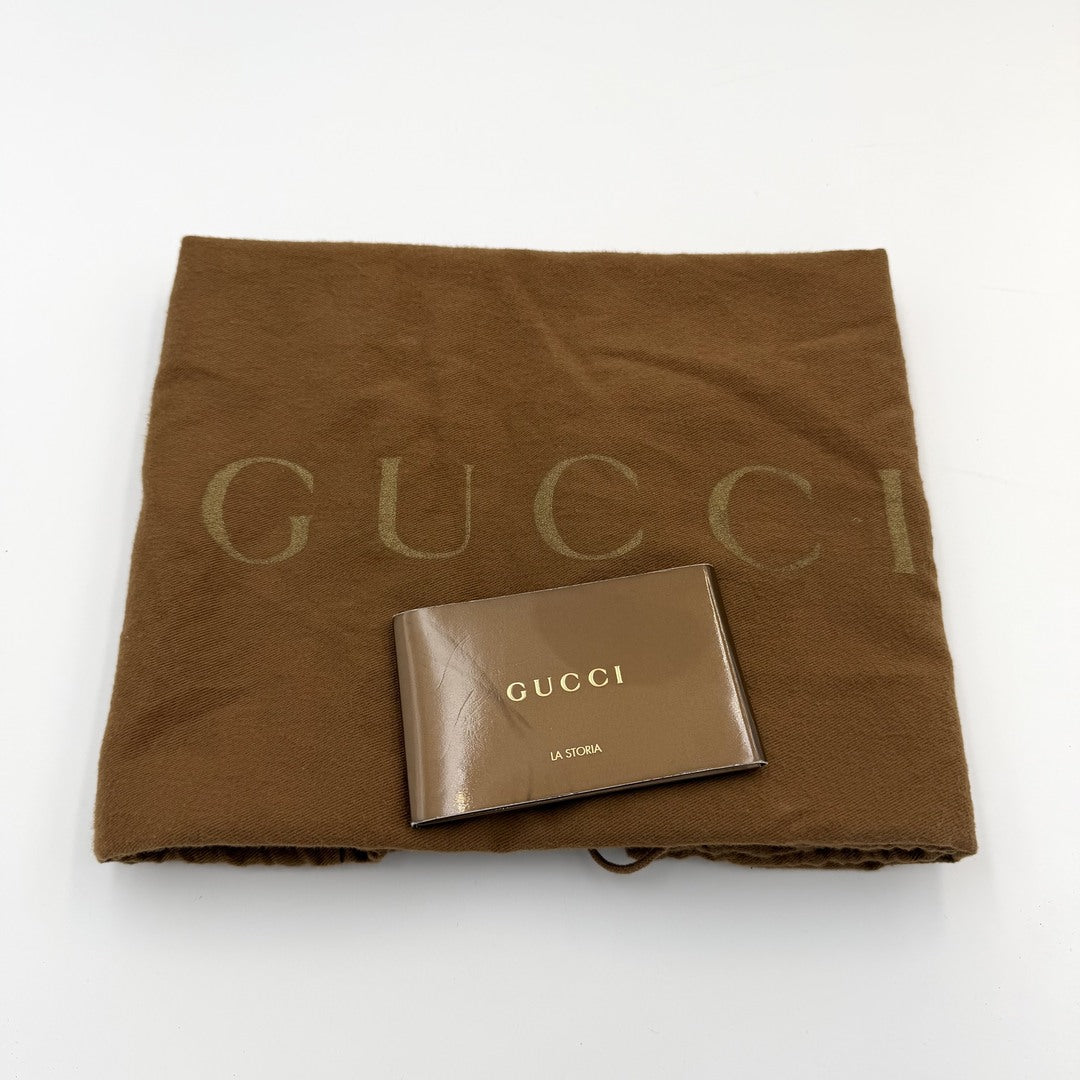 Gucci GG Canvas Sukey Pink Tote Bag