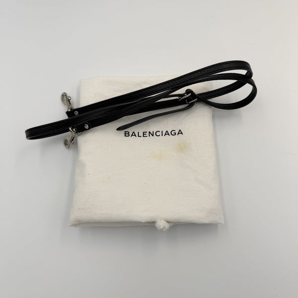 2016 Balenciaga Papier A4  Black Leather Tote Bag