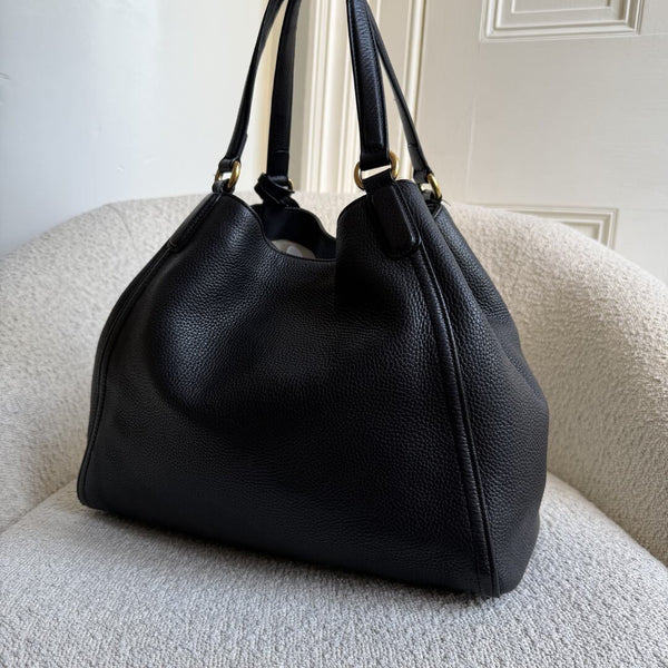 Gucci Soho Leather Black Tote Bag