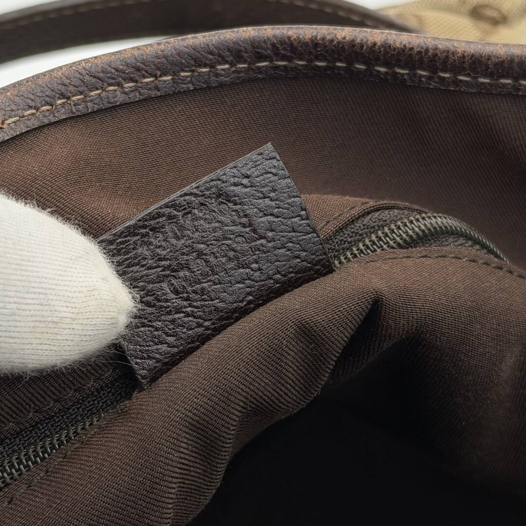Gucci GG Canvas Abbey Brown Tote Bag