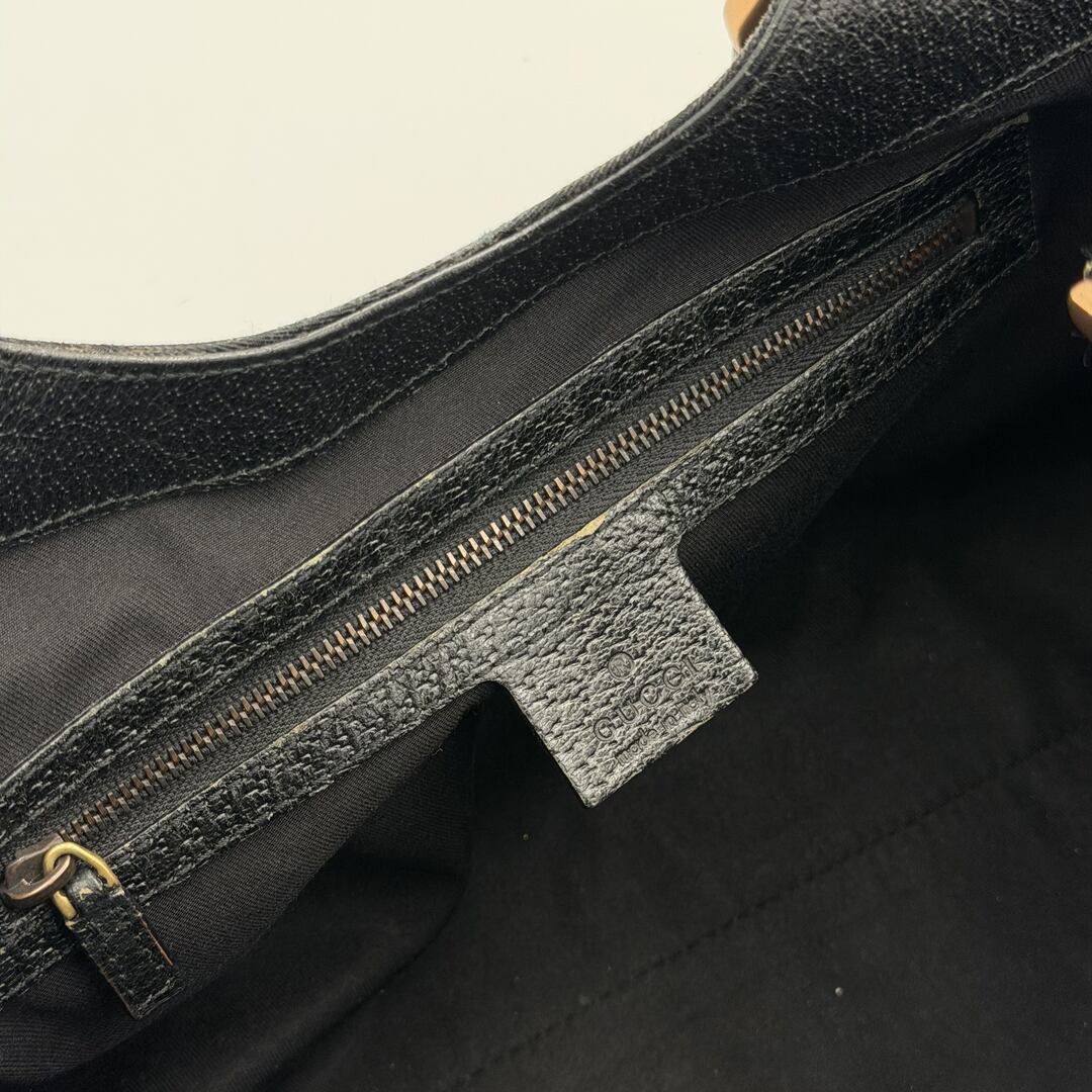 Gucci GG Canvas Jackie Black Handbag