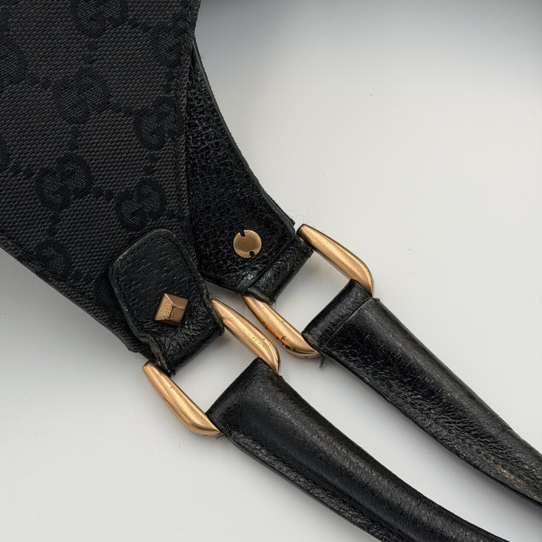 Gucci GG Canvas Jackie Black Handbag