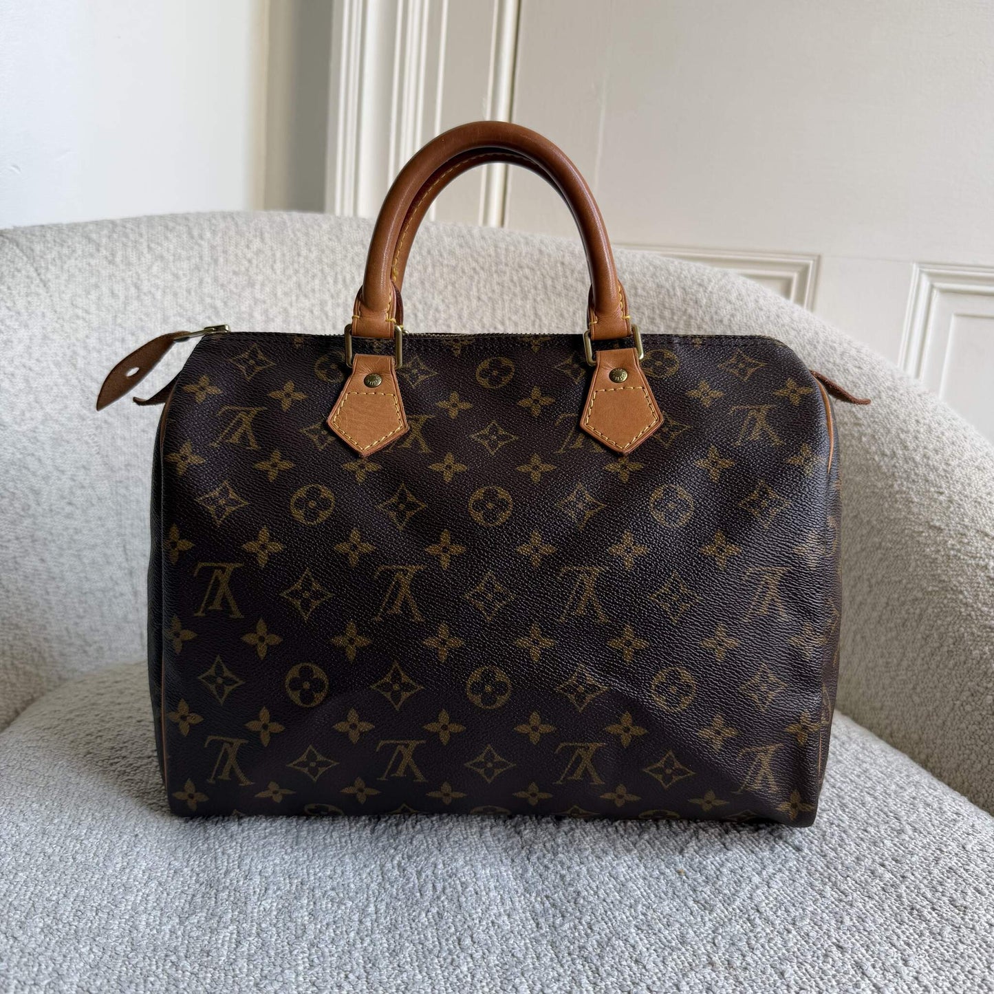 Louis Vuitton Monogram Speedy 30 Handbag