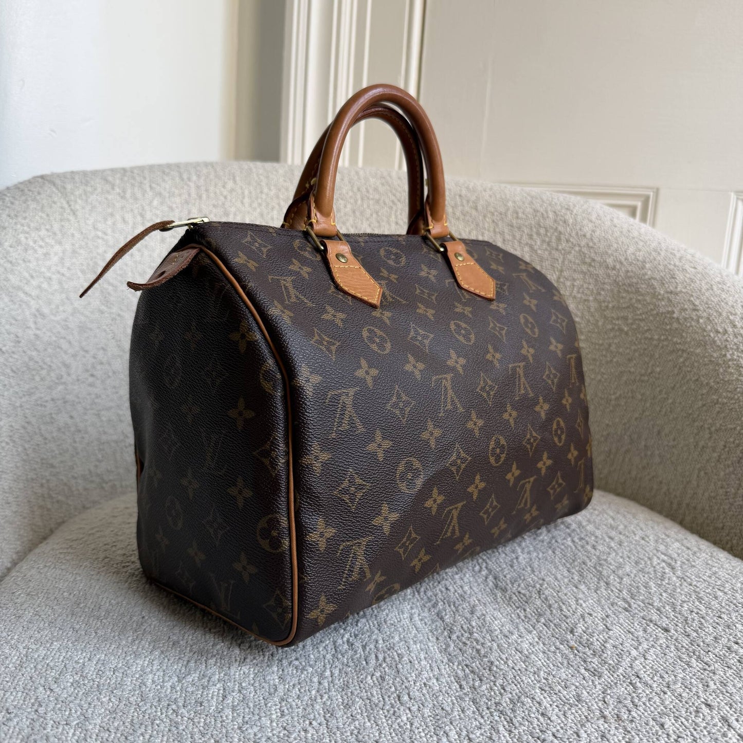 Louis Vuitton Monogram Speedy 30 Handbag