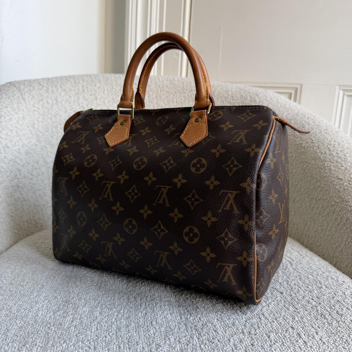 Louis Vuitton Monogram Speedy 30 Handbag