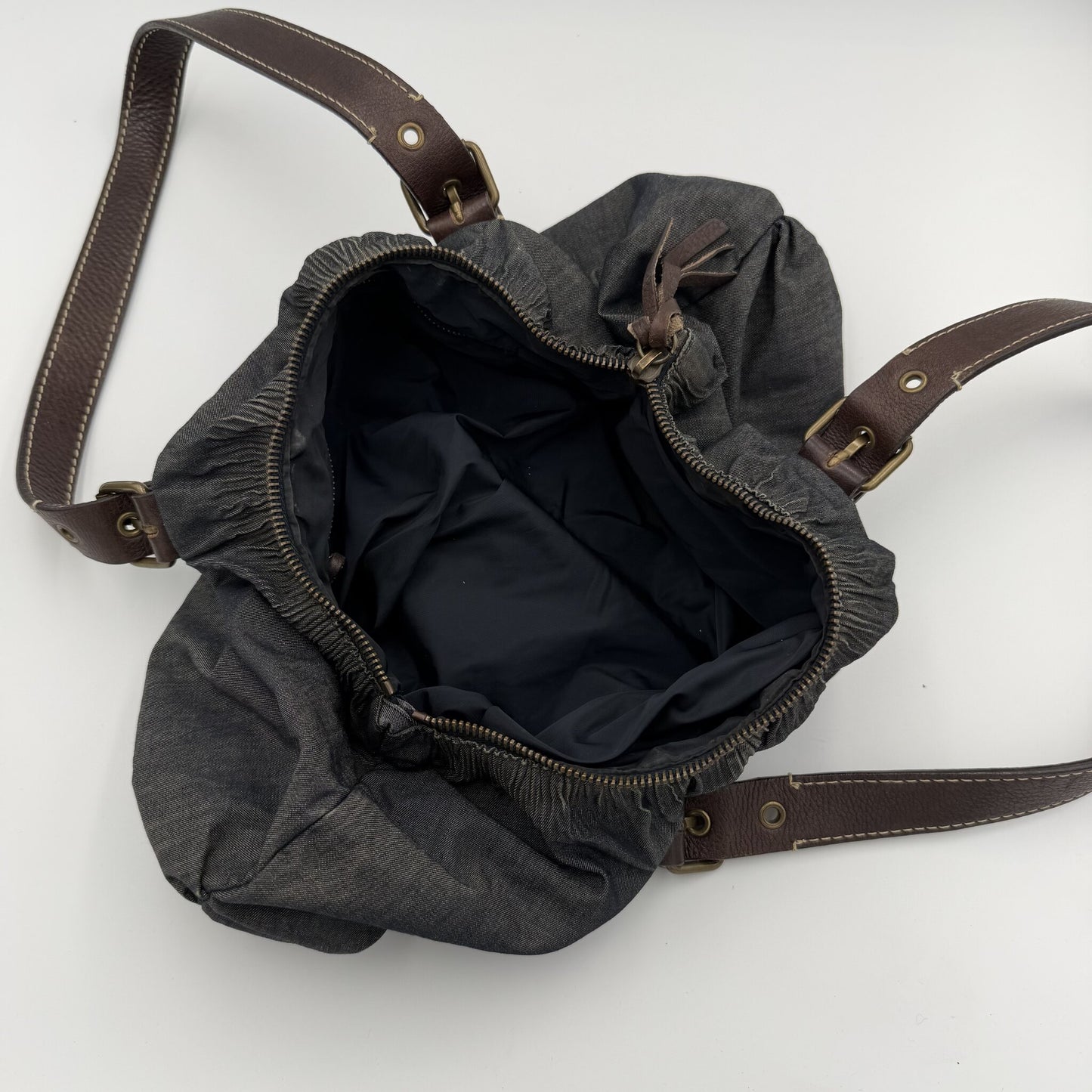 Archive Miu Miu Denim Shoulder Bag
