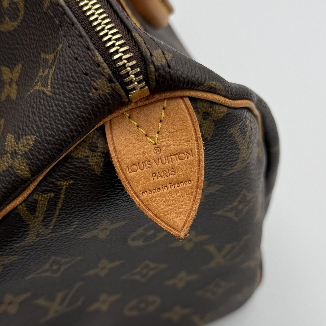 2001 Louis Vuitton Monogram Speedy 30 Handbag