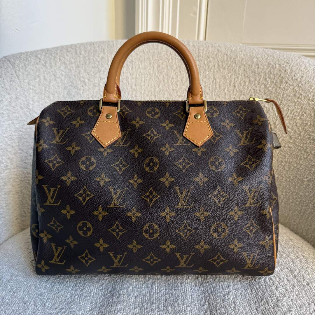2001 Louis Vuitton Monogram Speedy 30 Handbag