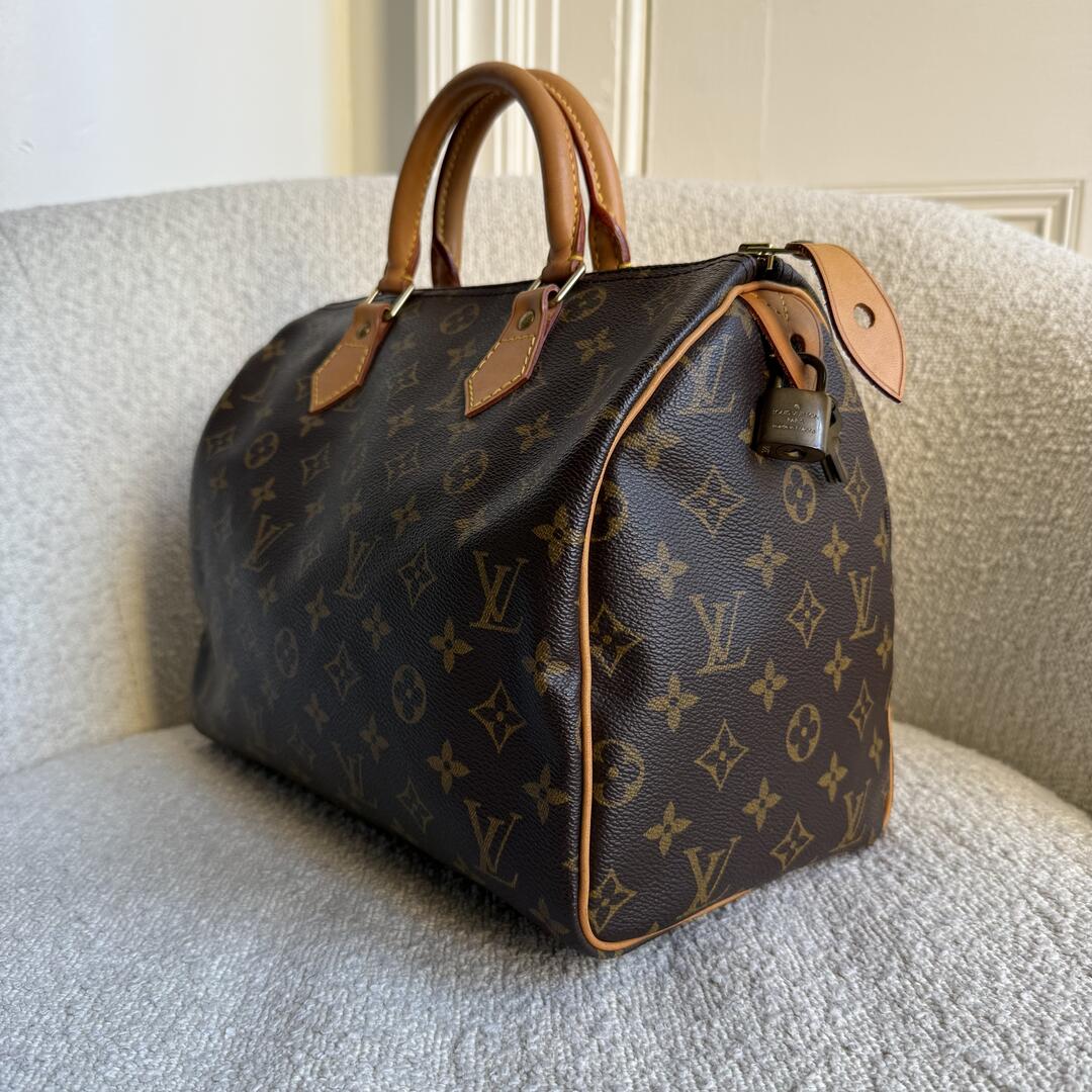 2001 Louis Vuitton Monogram Speedy 30 Handbag