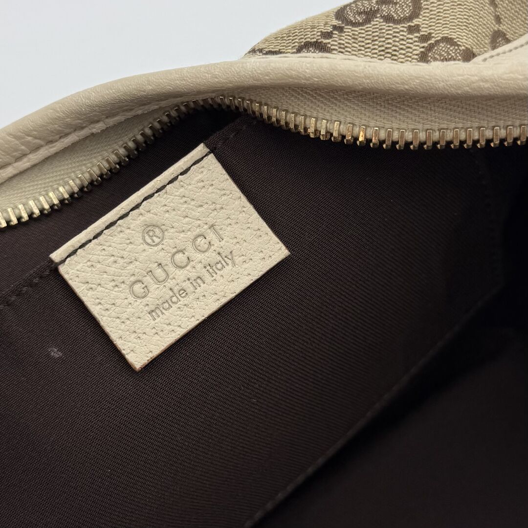 Gucci Mini Abbey D Ring White Shoulder Bag