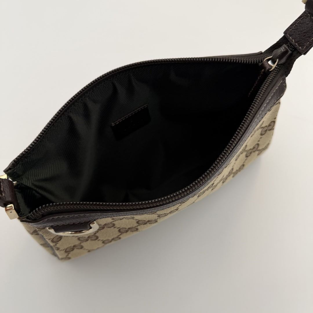 Gucci Mini Abbey D Ring Brown Shoulder Bag