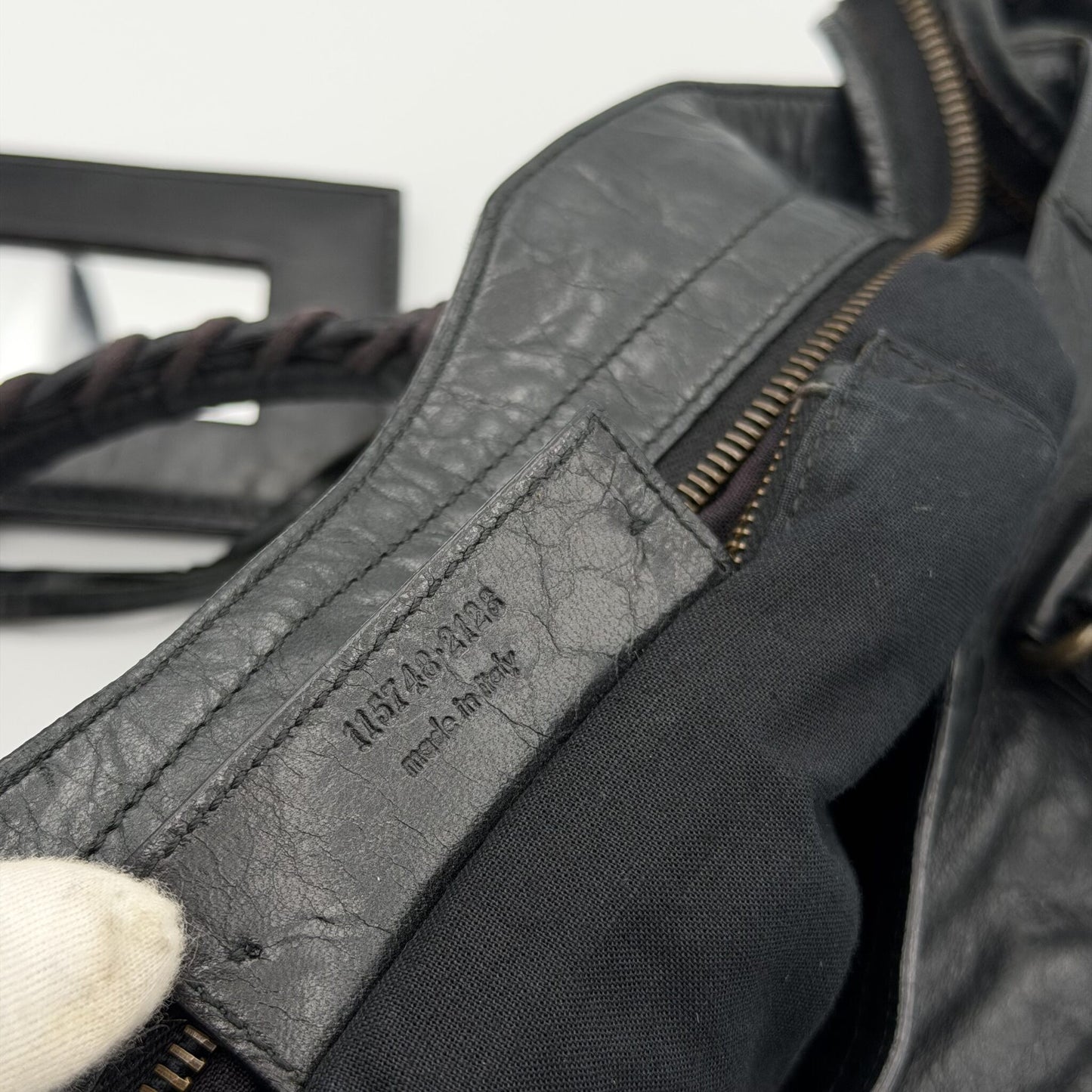 2006 Balenciaga The City Leather Black Bag