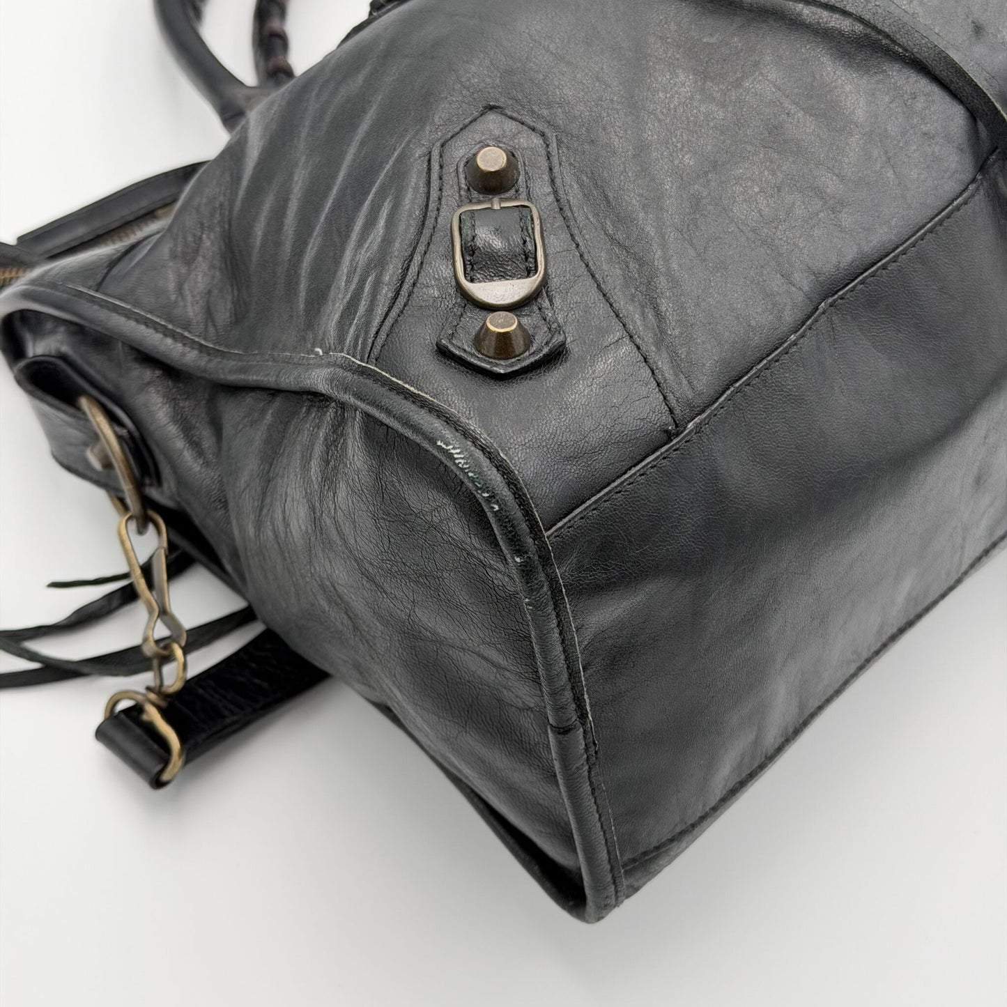 2006 Balenciaga The City Leather Black Bag