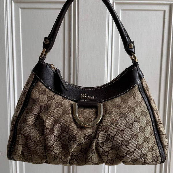 Gucci GG Abbey Brown Shoulder Bag