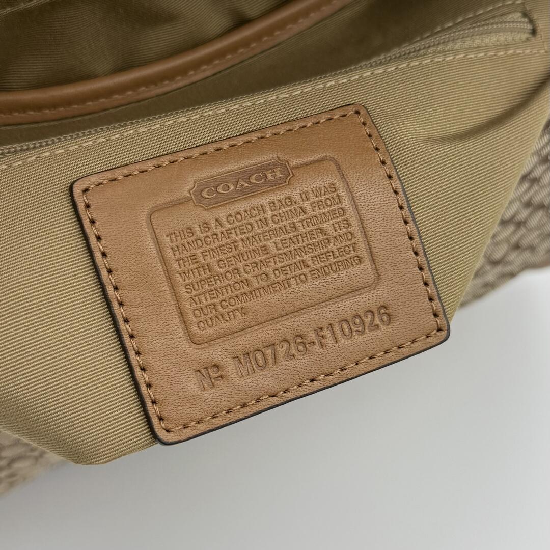 Coach Soho Mini Signature Brown Shoulder Bag