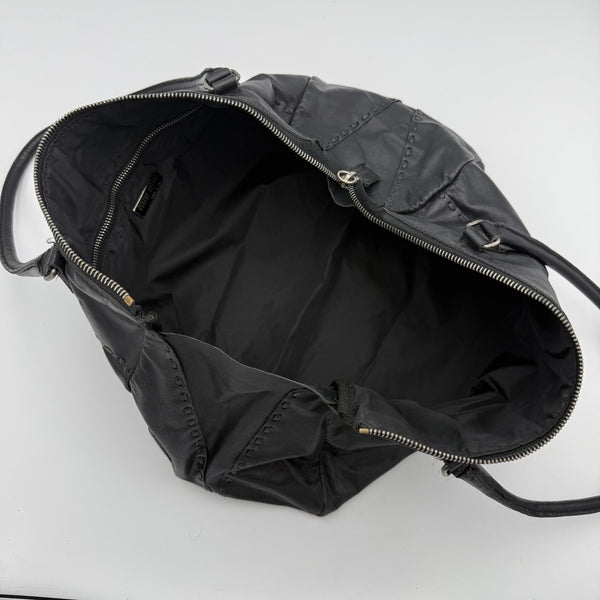 Archive Miu Miu Black Leather Shoulder Bag