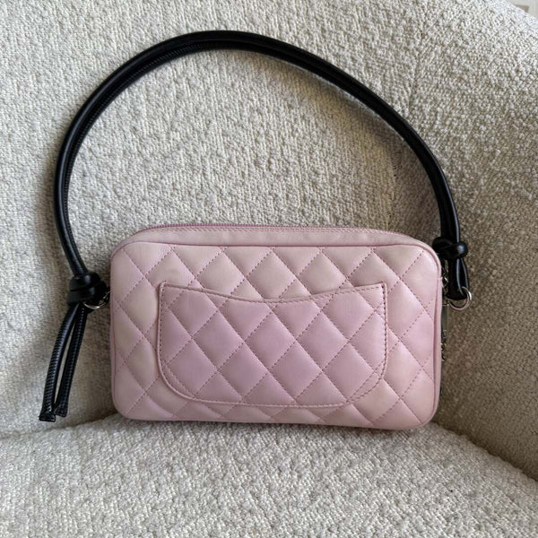 2004 Chanel Cambon Quilted Pink Mini Shoulder Bag