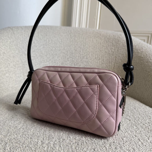 2004 Chanel Cambon Quilted Pink Mini Shoulder Bag