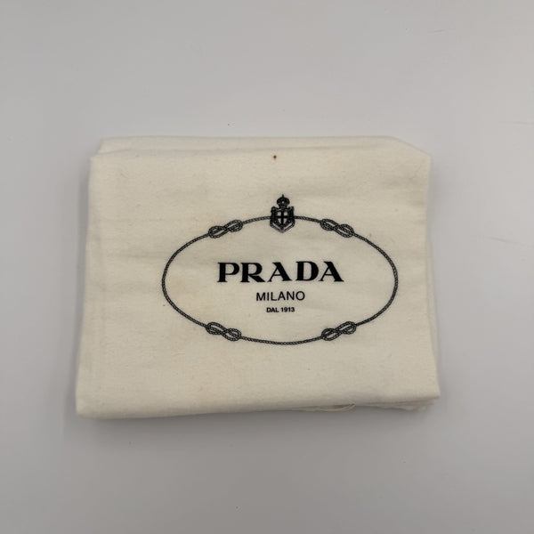 Prada Vitello Daino Camel Leather Shoulder Bag