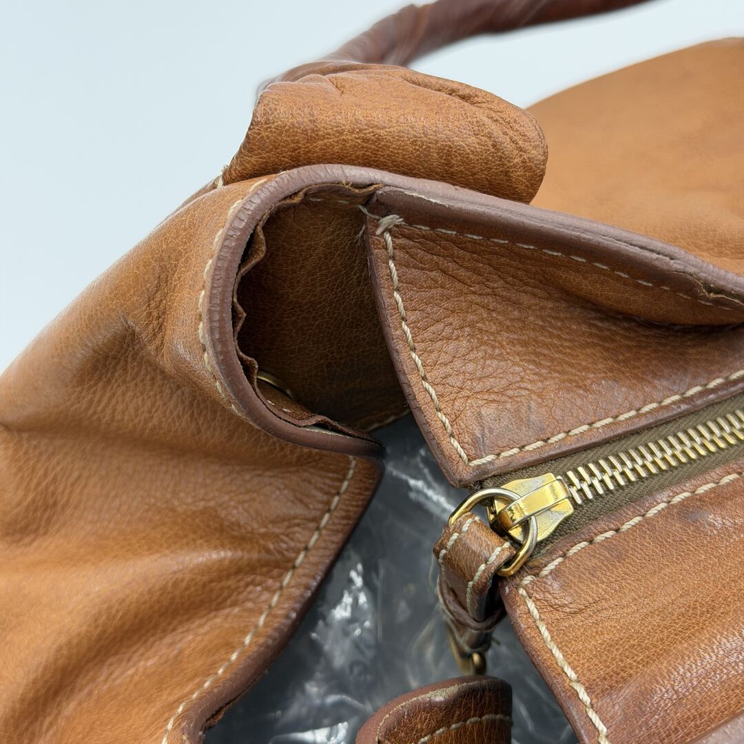 Miu Miu Hobo Leather Brown Tote Bag