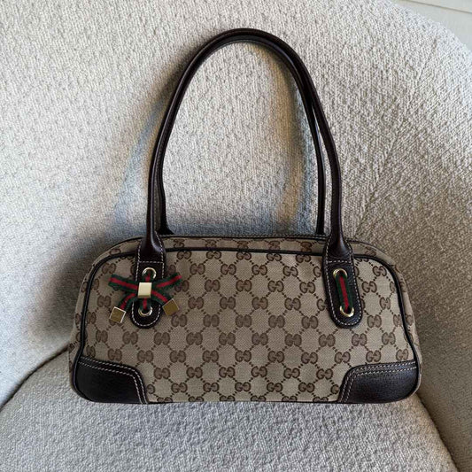 Gucci GG Monogram Princy Brown Shoulder bag