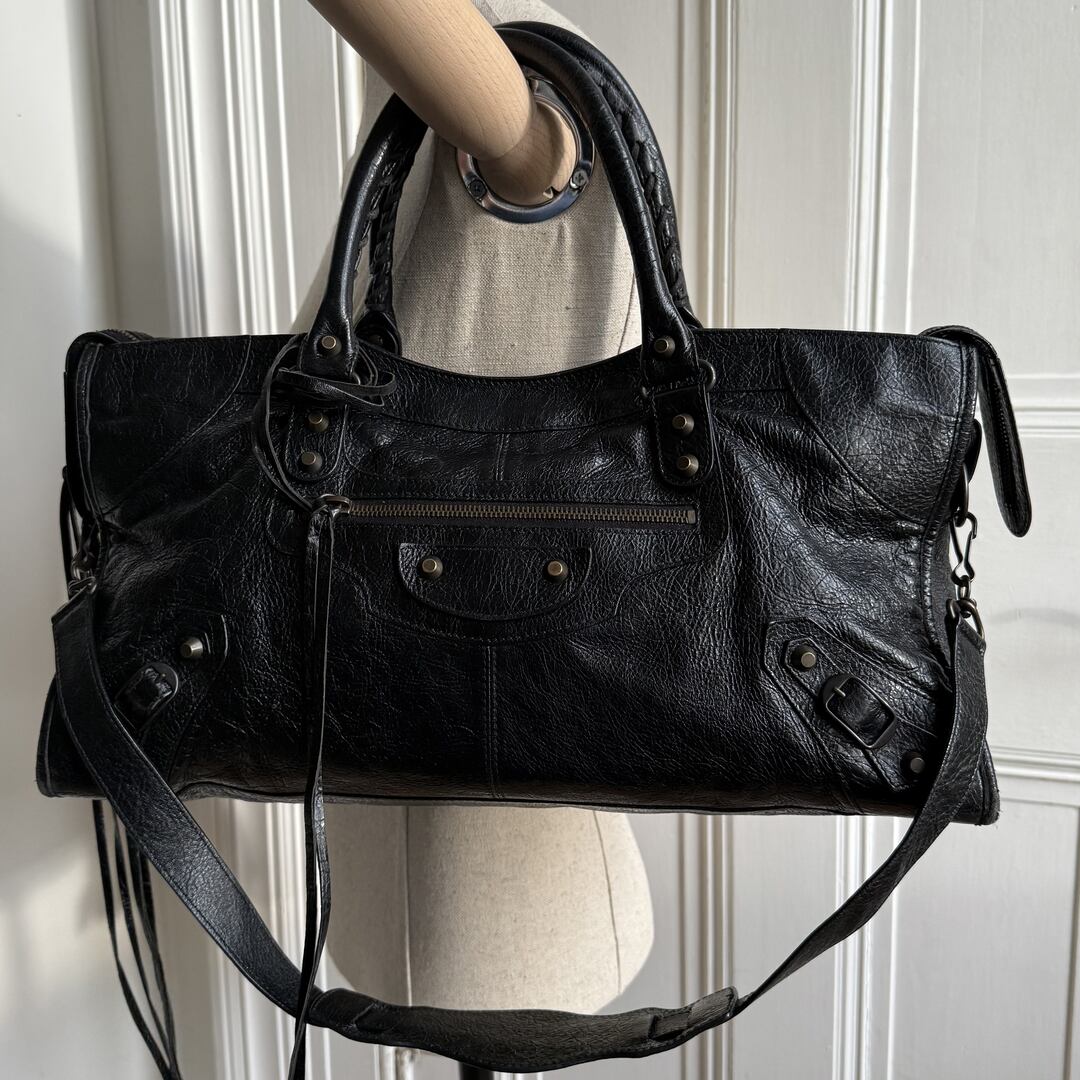 2015 Balenciaga Part Time Back Leather Handbag
