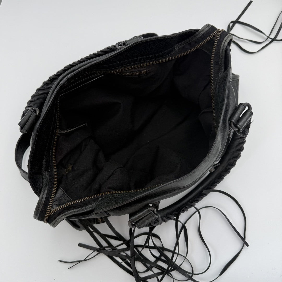 2009 Balenciaga City Leather Black Handbag