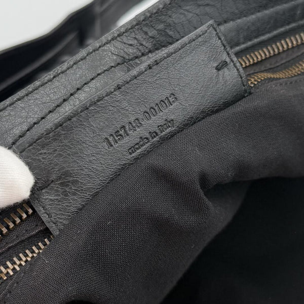 2009 Balenciaga City Leather Black Handbag