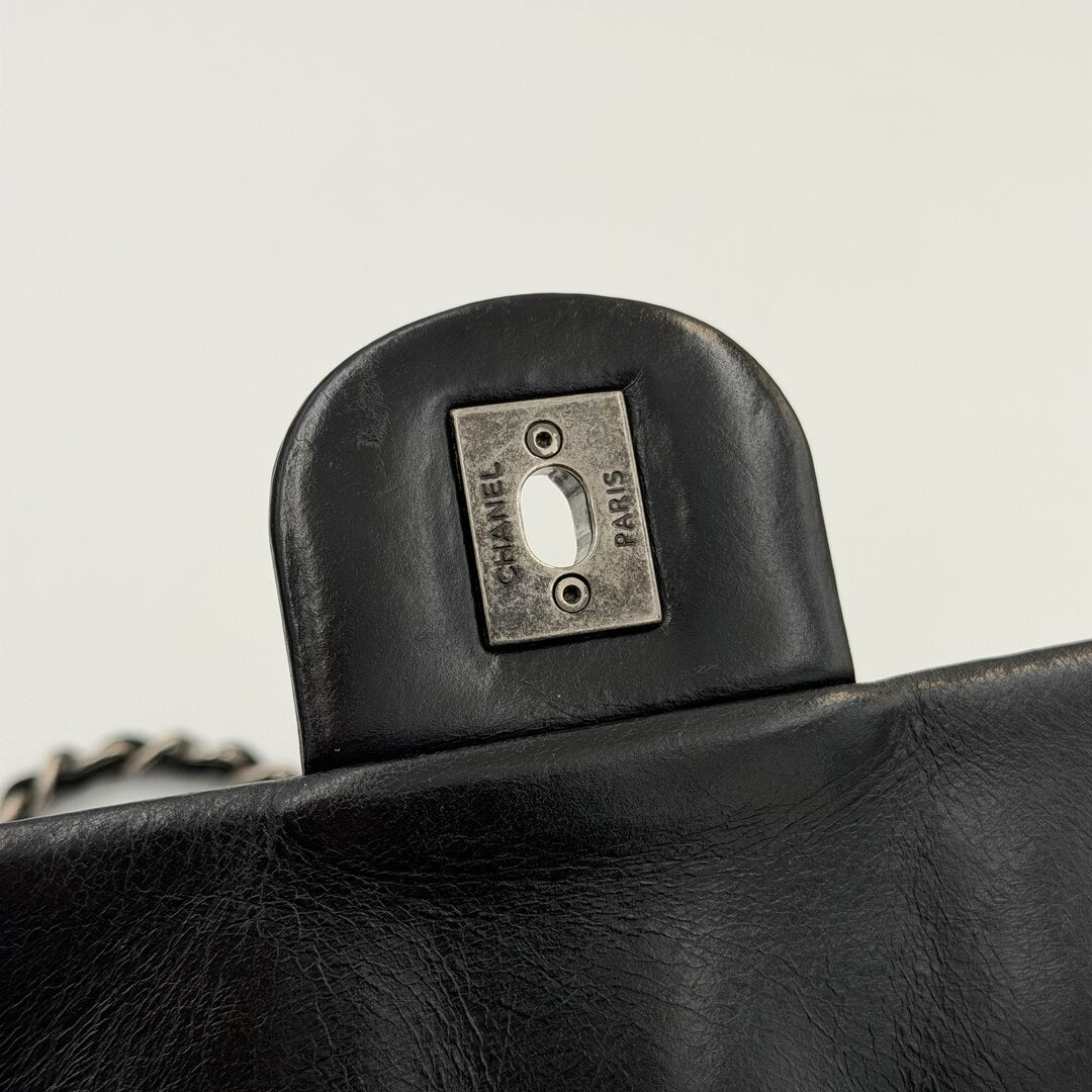 2016 Chanel Icon Precious Symbols Black Flap Shoulder Bag