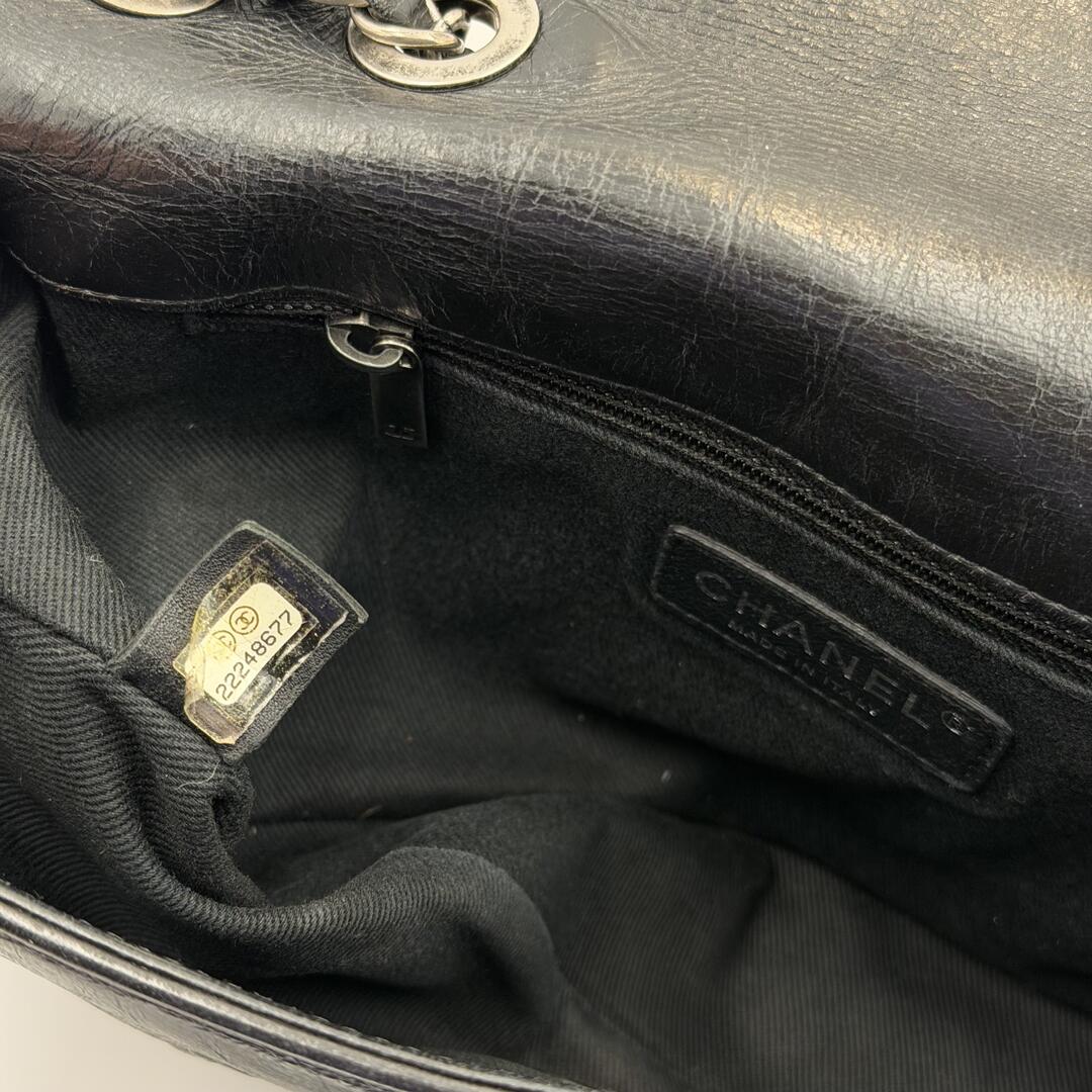 2016 Chanel Icon Precious Symbols Black Flap Shoulder Bag