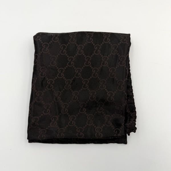 Gucci GG Canvas Horsebit Hobo Brown Shoulder Bag