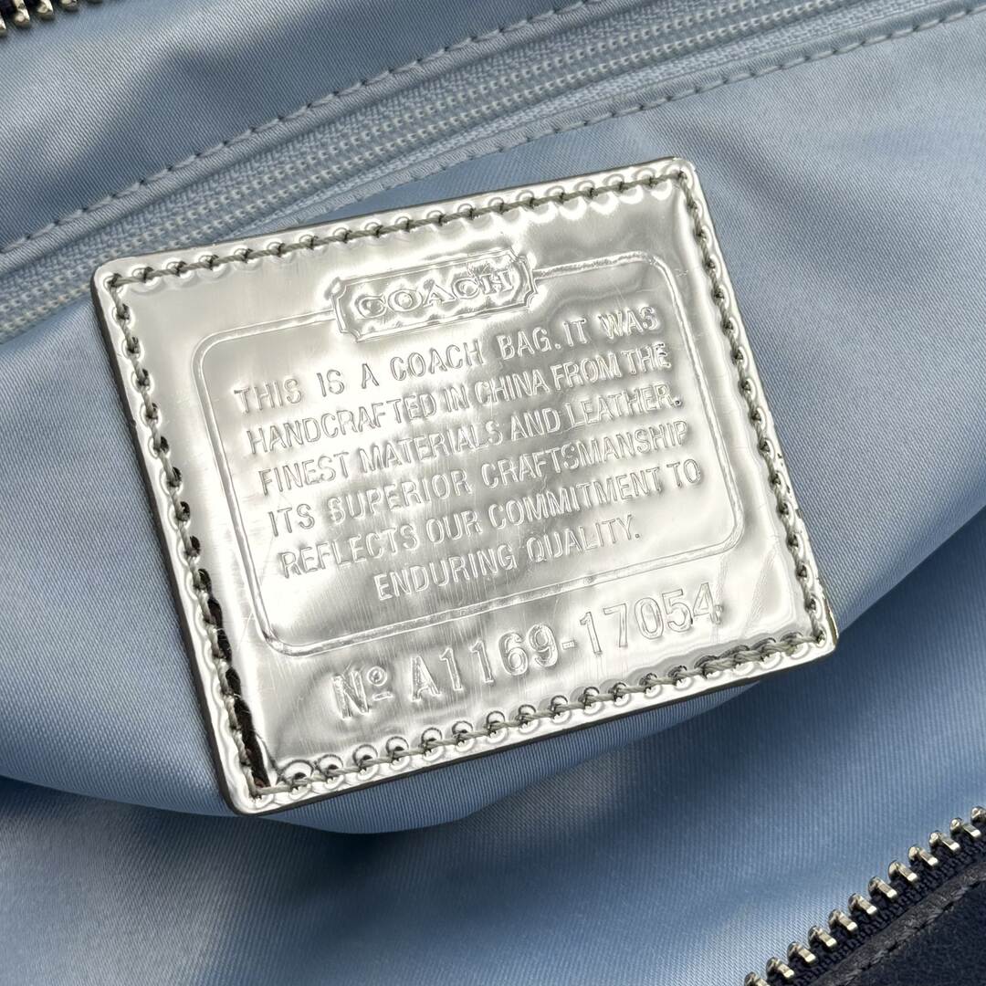 Coach Patchwork Signature Denim Tote Bag