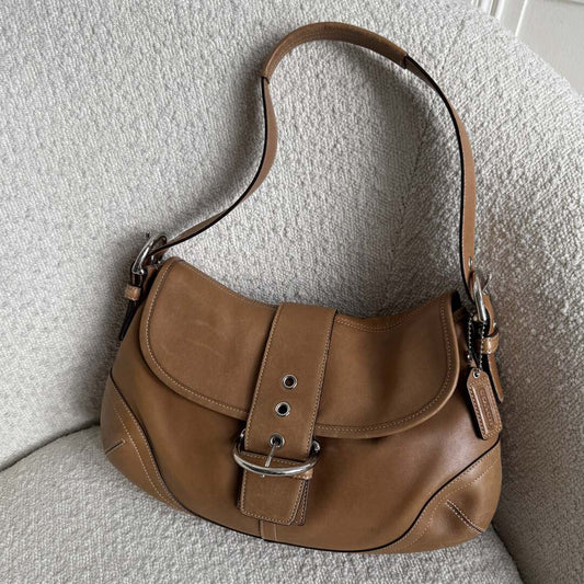 Coach Soho Leather Brown Shoulder Bag