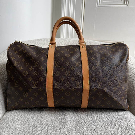 2002 Louis Vuitton Monogram Keepall 50