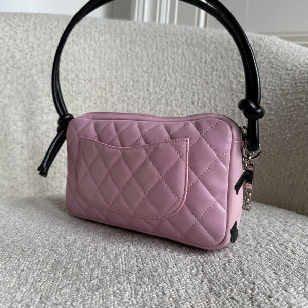 2004 Chanel Cambon Quilted Pink Mini Shoulder Bag