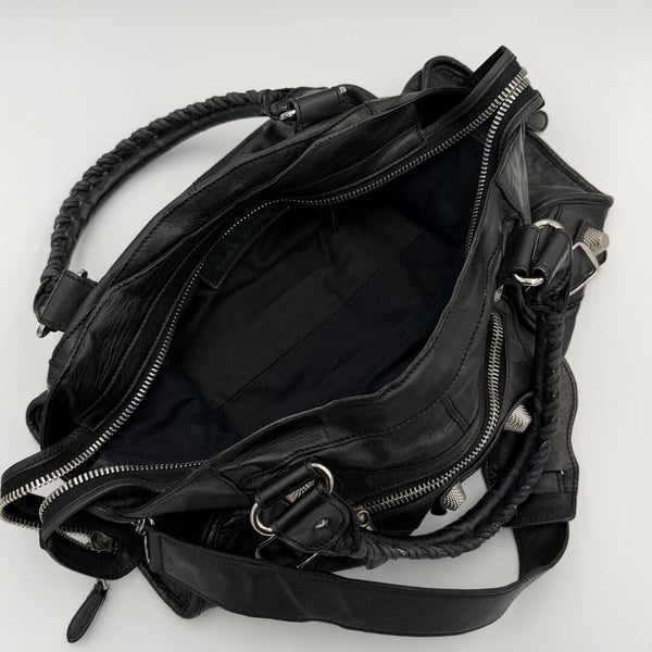 2009 Balenciaga The Giant City Leather Black Bag