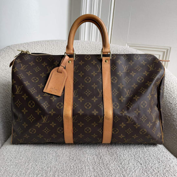 2001 Louis Vuitton Monogram Keepall 45