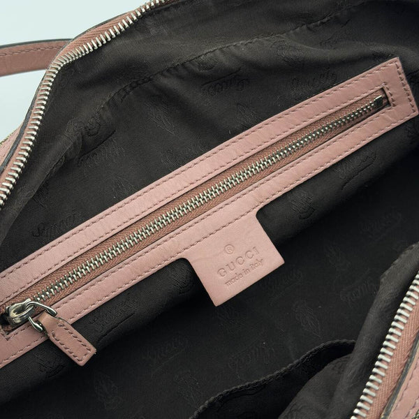 Gucci GG Canvas Twins Pink Shoulder Bag