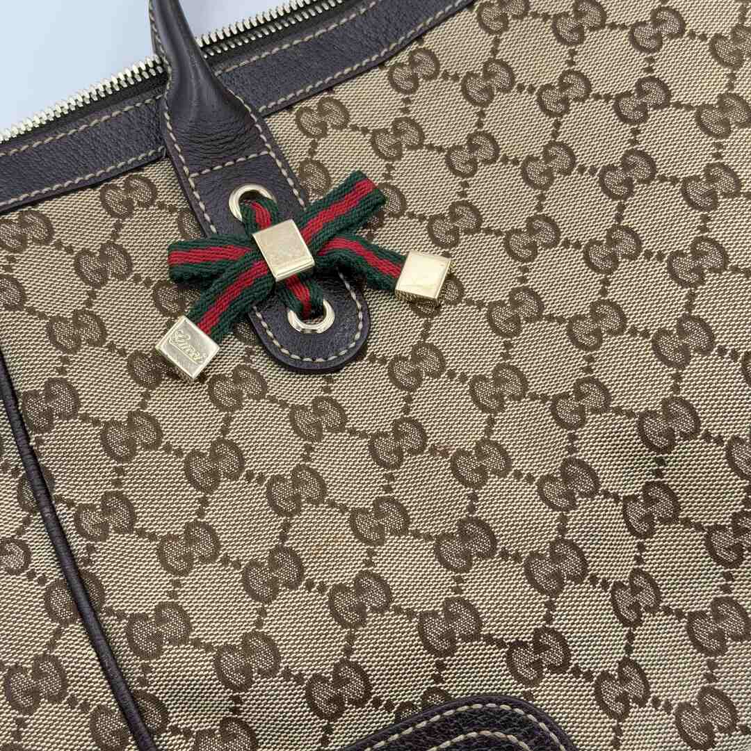 Gucci GG Canvas Princy Brown Shoulder Bag