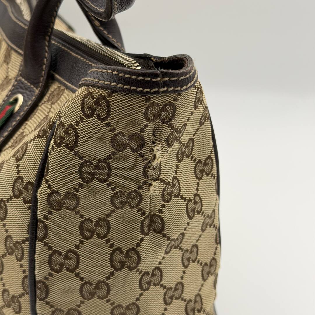 Gucci GG Canvas Princy Brown Shoulder Bag