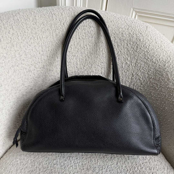 Archive Miu Miu Black Leather Shoulder Bag