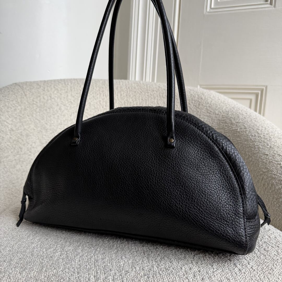 Archive Miu Miu Black Leather Shoulder Bag