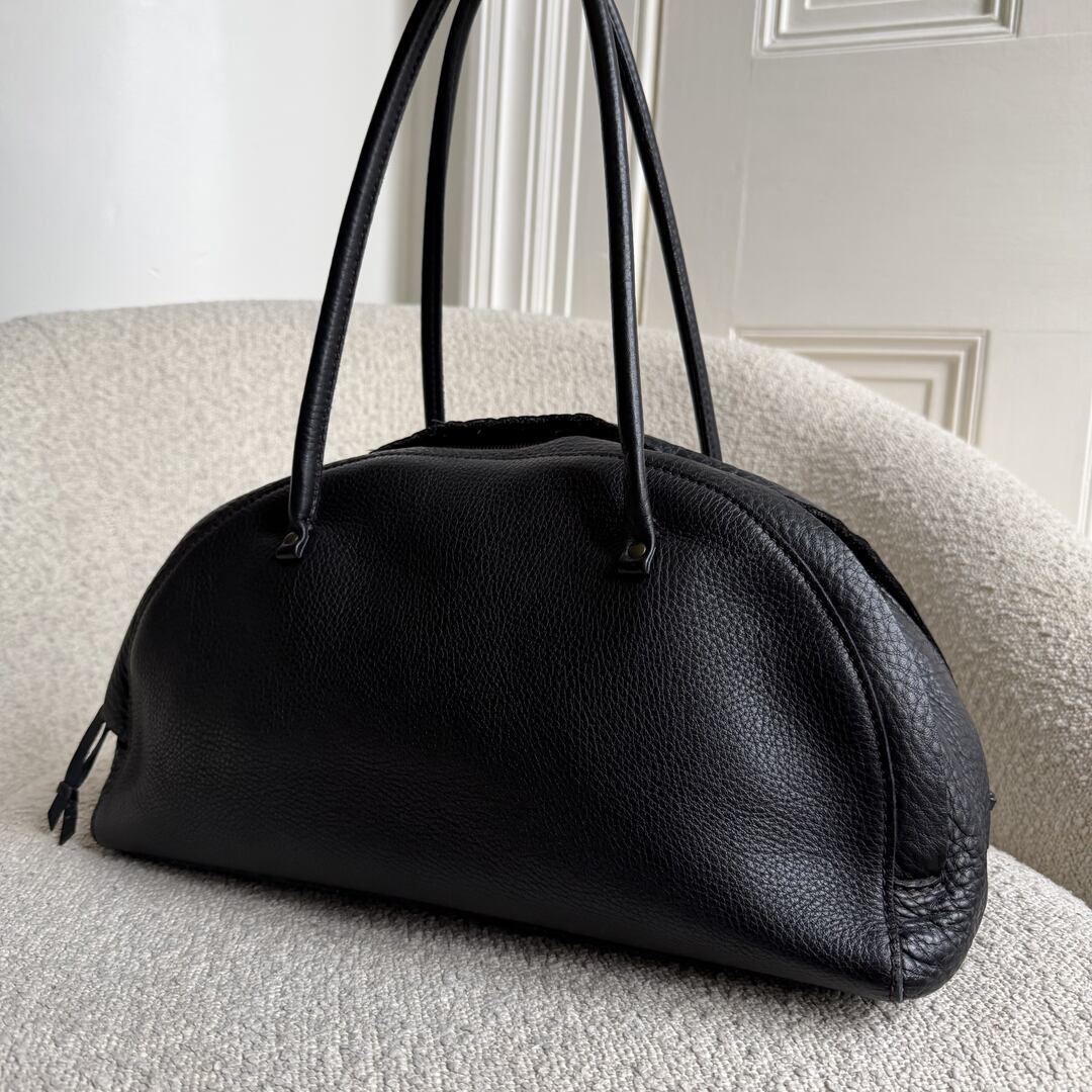 Archive Miu Miu Black Leather Shoulder Bag